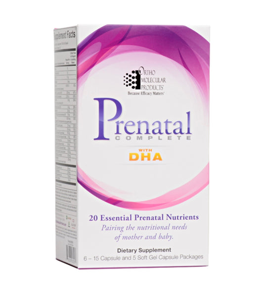 Orthomolecular Prenatal Complete w DHA